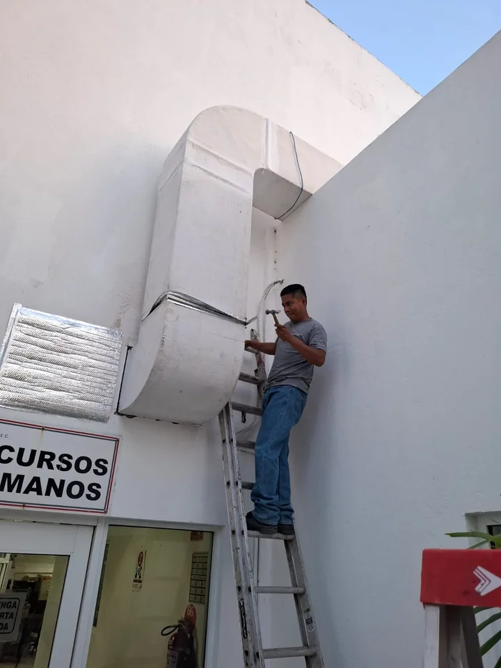 Montaje en fachada